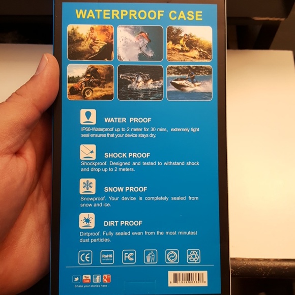 case waterproof for iphone xs max 6.5" black new - Picture 8 of 8